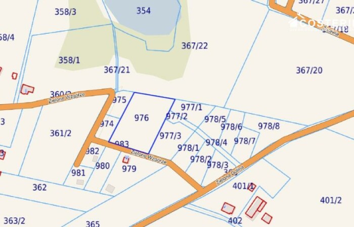 pomorskie, kościerski, Działka na sprzedaż